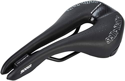 Selle Italia Novus Superflow Endurance TM S3 Válvula, Negro, Talla Única