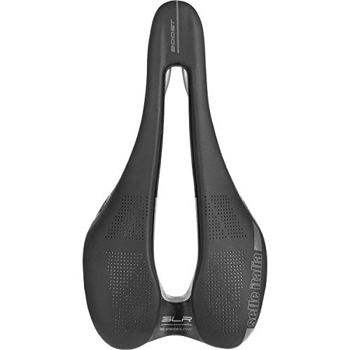 Selle Italia SLR Boost Superflow Ti Sillín, Unisex Adulto, Negro, L3