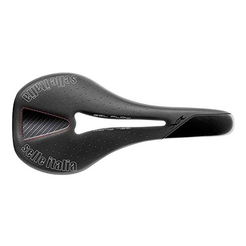 Selle Italia XR Gel Flow S2 Sillín, Unisex Adulto, Negro, Talla Única