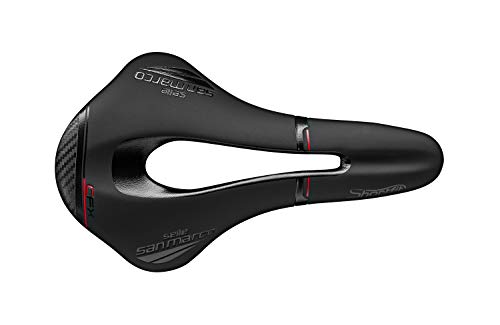 Selle San Marco - Sillín SHORTFIT Open-Fit Carbon FX Wide