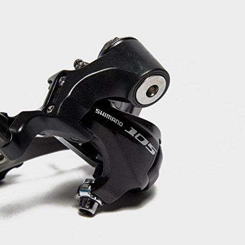 Shimano 105 10V. Doble MAX.30D Cambio, Negro, Talla Única