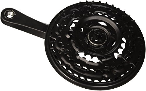 SHIMANO Bielas Tourney TY501 6/7/8V, Hombres, Negro, Estándar