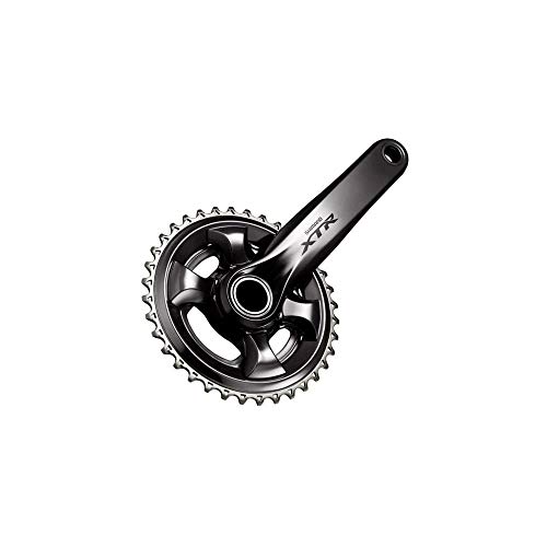 SHIMANO BIELAS XTR 12V 175MM 38/28 S/P S/CA +3MM Ciclismo, Adultos Unisex, Multicolor(Multicolor)