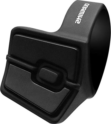 SHIMANO COMPONENTES Mando Steps E6010 Izquierdo, Adultos Unisex, Negro (Negro), Talla Única