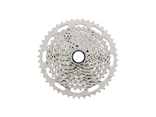 SHIMANO CS-M4100 Cassette, Unisex Adulto, Plata, Talla única