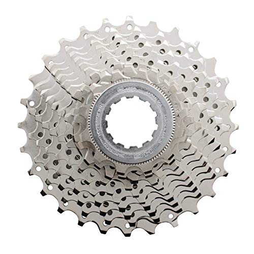 Shimano CSHG500100228 Deore - Cassette de Piñones HG, 10 velocidades, Plateado, 12-28T