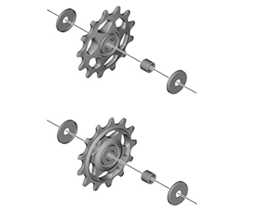 Shimano Deore M5100 11s Tension And Guide Pulley Set One Size