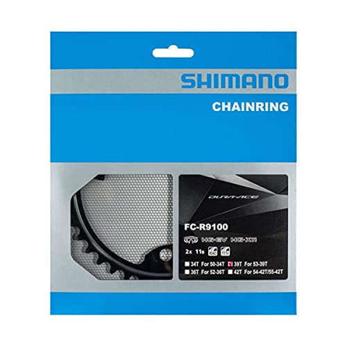 SHIMANO Dura Ace FC-R9100 - Plato para Bicicleta (39 Dientes, 2017)