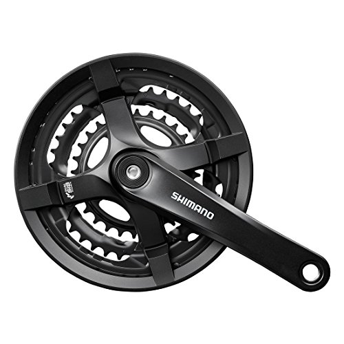 SHIMANO Fc-ty501 Vierkant 6/7/8-fach Bielas, Unisex Adulto, Negro, 170mm