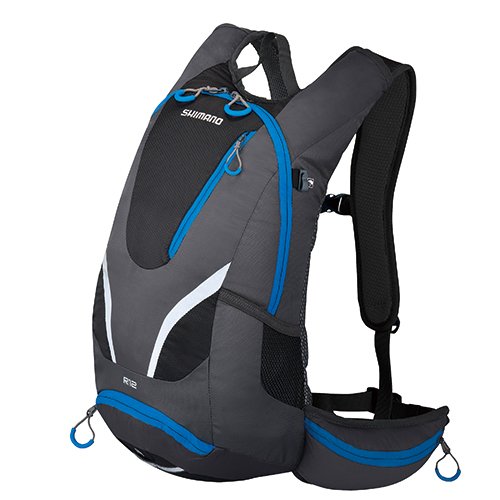 SHIMANO Rokko II - Mochila Bicicleta - Azul/Negro 2016