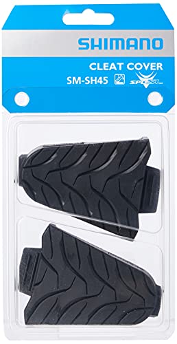 Shimano SM-SH45 - Protectores de calas, color negro