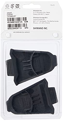 Shimano SM-SH45 - Protectores de calas, color negro