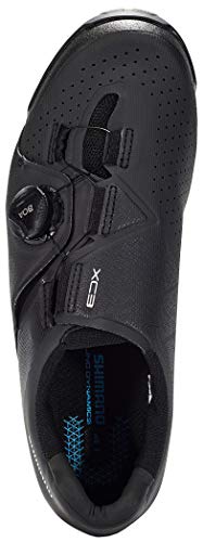 SHIMANO Zapatillas MTB XC300, Unisex Adulto, Negro, 45 EU