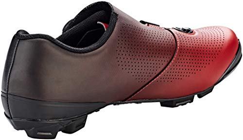 SHIMANO Zapatillas MTB XC701SR, Unisex Adulto, Rojo, 41.5 EU