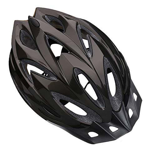 Shinmax Casco de Bicicleta Certificado CE Casco de Bicicleta para Hombre con Visera Desmontable Casco de Ciclismo Ligero Protección Seguridad Tamaño Ajustable Ciclismo Carretera Montaña Adultos