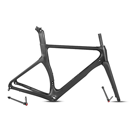 SJSF Y 46Cm/48Cm/50Cm/52Cm/54Cm Nuevo Marco De Bicicleta De Carretera De Carbono Ciclismo De Carretera Marco De Bicicleta Marca Frameset Marco De Liquidación con Cuadro De Carbono De Horquilla,48cm