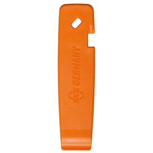 SKS Germany SKS Reifenheber Set Juego de desmontadores de neumáticos, Unisex Adulto, Naranja, 106 x 26,7 x 4,2 mm