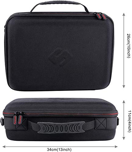 Smatree Funda de Transporte Compatible con DJI Mavic Air, DA500 Bolsa de viaje para DJI Mavic Air Fly More Combo (No para Mavic Pro / Mavic Platinum / Mavic Air 2)