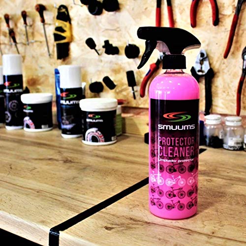 SMUUMS Bike - Limpiador Protector para Bicicletas de Carbono, Aluminio y Acabados Mate o Brillante - 750ml.