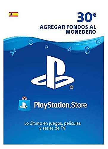 Sony, PlayStation - Tarjeta Prepago PSN 30€ | PS5/PS4/PS3 | Código de descarga PSN - Cuenta española