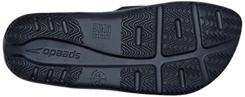 Speedo Atami II Max - Chanclas de sintético para hombre, Azul (Navy), 43