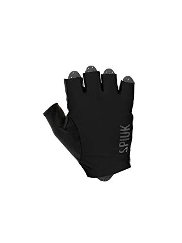 Spiuk Anatomic Guante Corto, Adultos Unisex, Negro, T. M