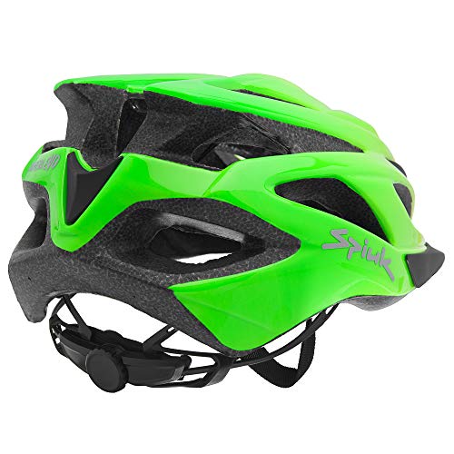 Spiuk Casco Tamera EVO, Adultos Unisex, Amarillo/Verde, Large