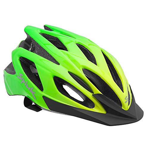 Spiuk Casco Tamera EVO, Adultos Unisex, Amarillo/Verde, Large