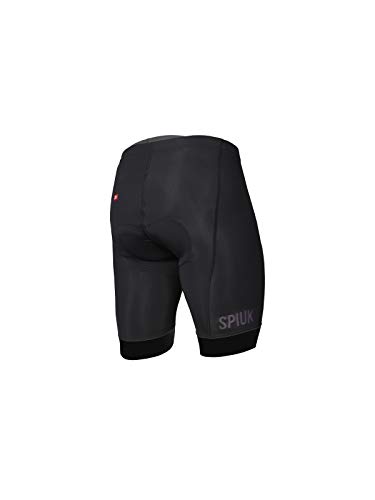 Spiuk Culote Corto S/T Anatomic Hombre Negro T. XL, Talla