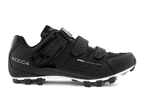 Spiuk Rocca MTB Zapatilla, Unisex Adulto, Negro Mate, 44