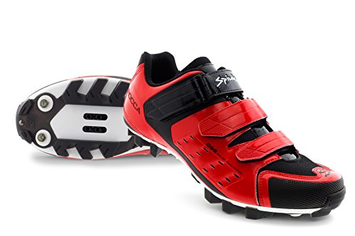 Spiuk Rocca MTB Zapatilla, Unisex Adulto, Rojo, 40