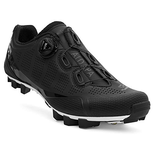 Spiuk Sportline MTB C Zapatilla XC ALDAPA Carbono, Adultos Unisex, Negro Mate, T. 39