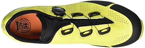 Spiuk Sportline Zapatilla MTB ALDAPA, Adultos Unisex, Amarillo Fluor Mate, T. 46