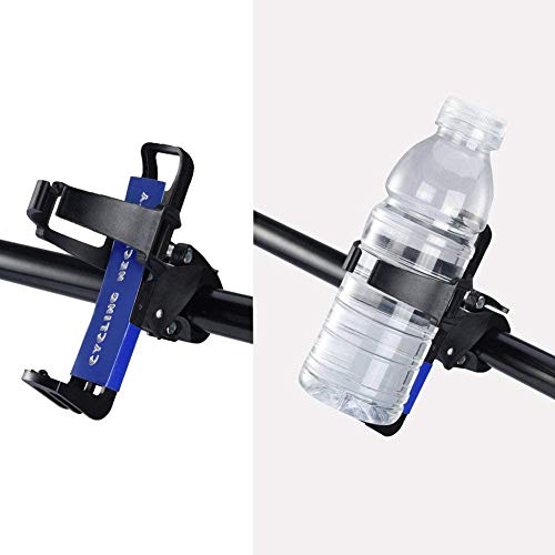 Spurtar Portabidones de agua portátil Portabidones de bicicleta con 360 grados de rotación rack clips rotativos