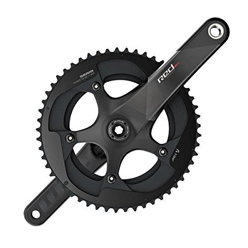 SRAM 00.6118.387.004 Bielas Carretera Red22 Bb30-16 175 52-36 Negro Sin Rodamientos, Unisex, Talla Única