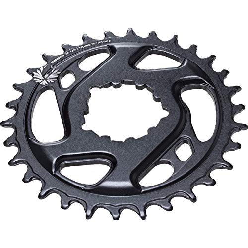 SRAM 11.6218.030.270 Cadena Hojas X de Sync Eagle CF 32T, Aluminio 12 aumentos, 6 mm Compensar,  Estándar, Negro