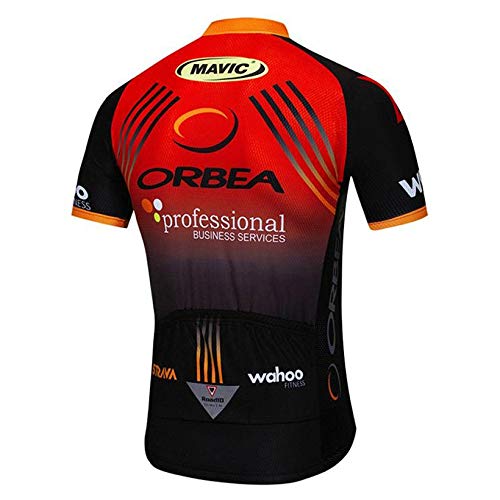 STEPANZU Ropa Ciclismo Hombre Verano Maillot Ciclismo Transpirable Jersey Ciclismo Secado rápido Maillot MTB