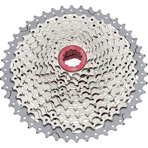 SunRace M-SUN53 Cassette, Plata, Talla Única