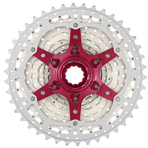 SunRace M-SUN53 Cassette, Plata, Talla Única