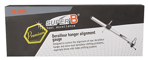 Super B Tb-1946 Herramienta de alineación de desviador, Unisex, Plata