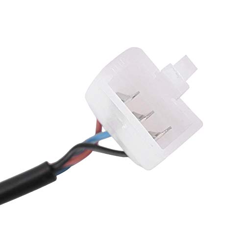 Tarente Cable del Sensor del cuentakilómetros con 3 imán Compatible with Digital velocímetro de la Motocicleta del tacómetro