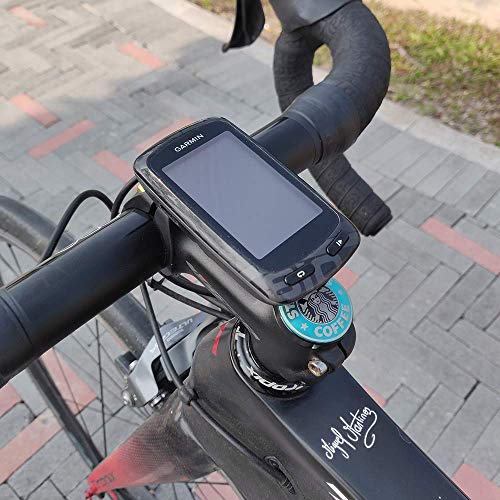 TedKat Soporte para Bicicleta out Front Combo para Garmin Edge 200, 500, 510,520, 800, 810, 820,1000 y cámara Gopro (Soporte Stem Garmin)