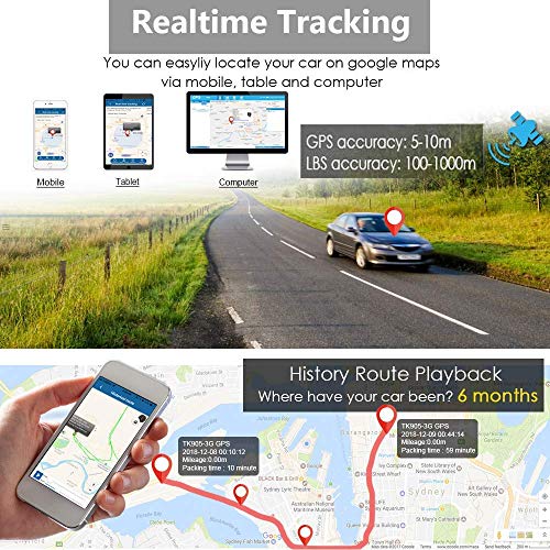 TKSTAR Gps Tracker 90 días tiempo prolongado en espera Anti Lost Geo Fnece Eliminar alarma impermeable Gps Locator Seguimiento Imán fuerte para Motocicletas Vehículos TK905