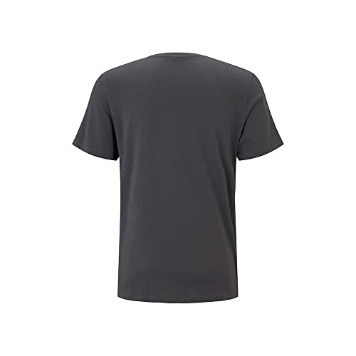 Tom Tailor Logo Camiseta, Gris (Tarmac Grey 10899), XX-Large para Hombre