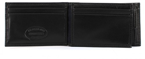 Tommy Hilfiger Eton Mini CC Flap & Coin Pocket, Cartera Hombre^Mujer, Black, OS