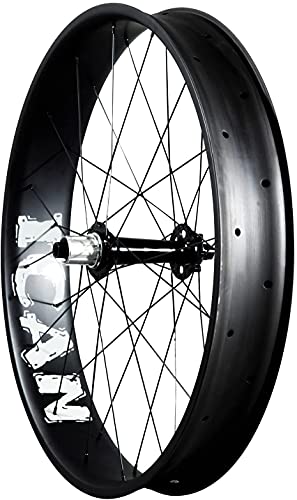 TRIAERO 26er Carbon Fat - Neumático para bicicleta Tubeless Ready, ancho 90 mm, 32 agujeros, llanta Shimano 10/11 marchas