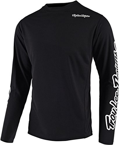 Troy Lee Designs Sprint - Maillot Manga Larga Hombre - Negro Talla M 2019