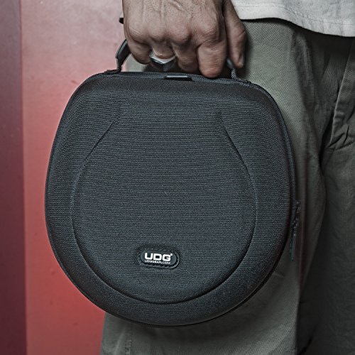 UDG Creator U8200BL - Funda semirrígida para auriculares, tamaño grande, color negro