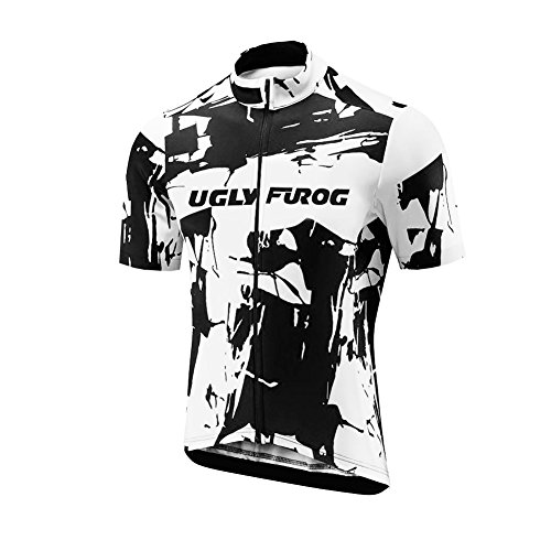 UGLY FROG Ciclismo Jersey Hombres Mountain Bike Camiseta Full Zip Bicicleta Camiseta Unidad Extremo Top Road MTB Ropa