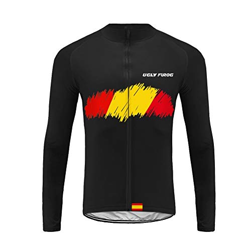 UGLY FROG Nuevo De Invierno Mantener Caliente MTB Manga Larga Maillots Bicicleta Hombre Invierno Ciclismo Hombre Equipo de Ciclismo